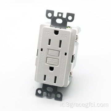 Outlet GFCI resistente alle intemperie da 15 amp